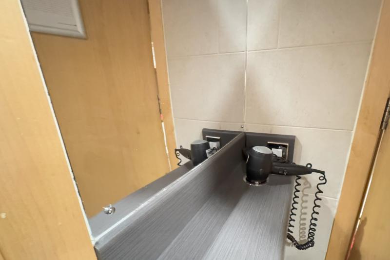 ドライヤーも完備