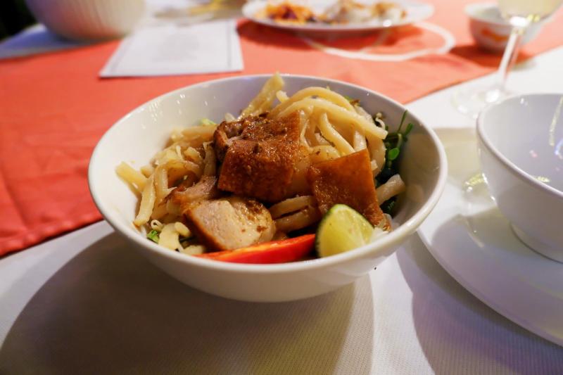 ベトナムでいただいた麺料理