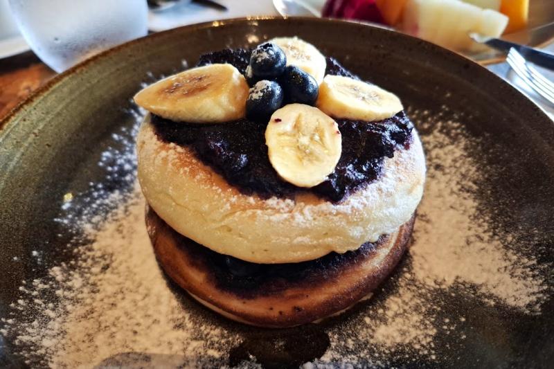 ホームメイドのパンケーキ