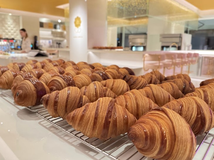 芸術的美しさのクロワッサン