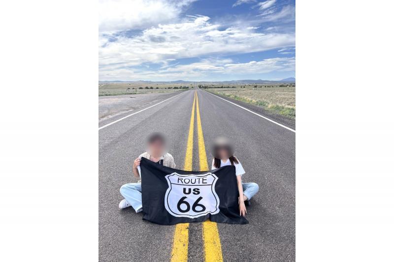 ルート66にて。サイコーで~す!