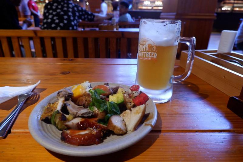 バーナーヒルズでのBBQディナー