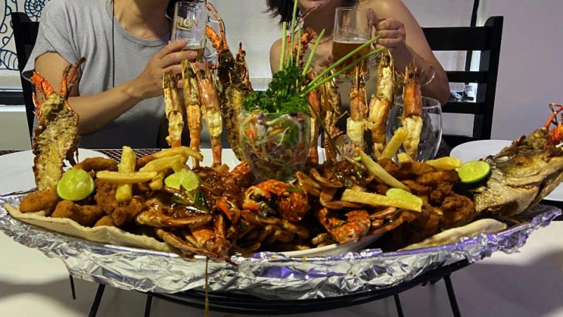 コロンボのシーフードレストラン「Sea Fish Restaurant」で最後の晩餐