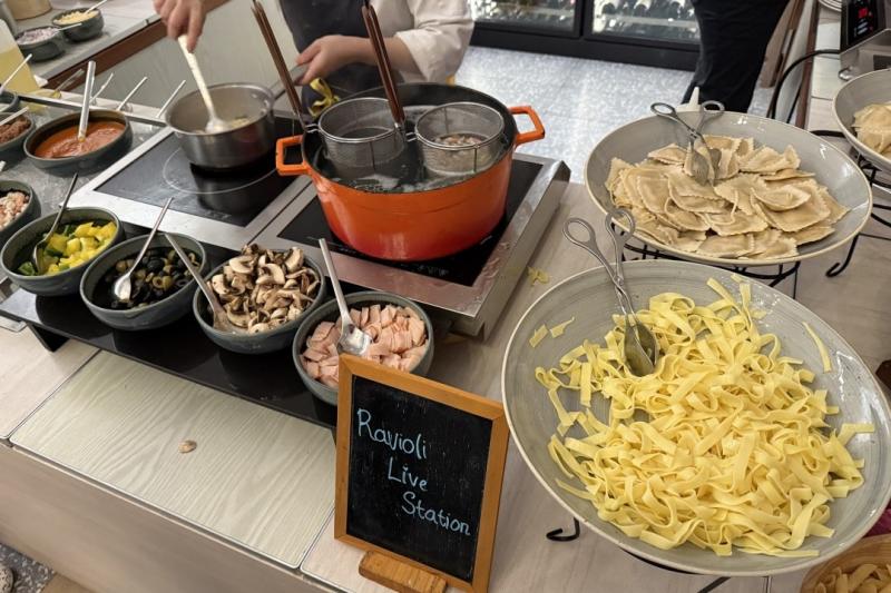 オーシャンテラスのライブキッチン