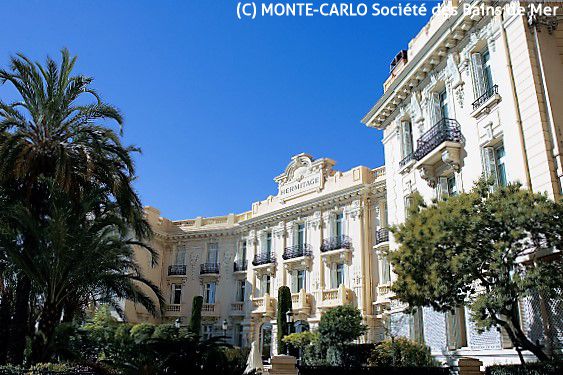 オテル エルミタージュ モンテカルロ(©MONTE-CARLO Société des Bains de Mer)