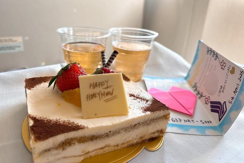 マーレのホテルでもケーキ
