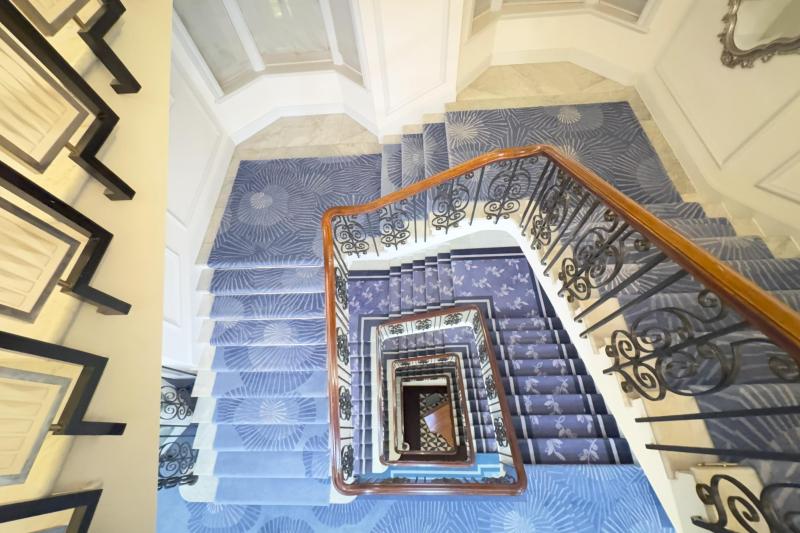 細部まで美しい螺旋階段