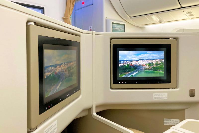 利用したベトナム航空の機内