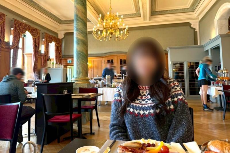 ホテル ピラトゥス クルムでの食事