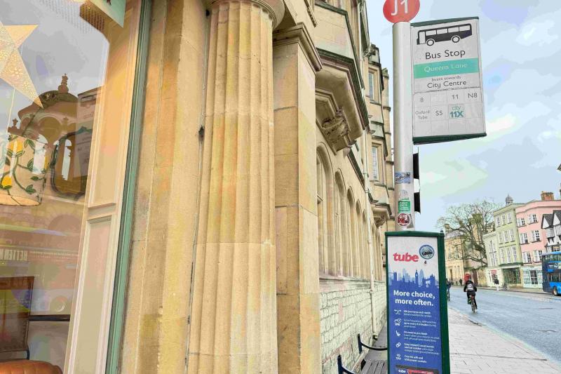 「City Centle」でバスを降ります