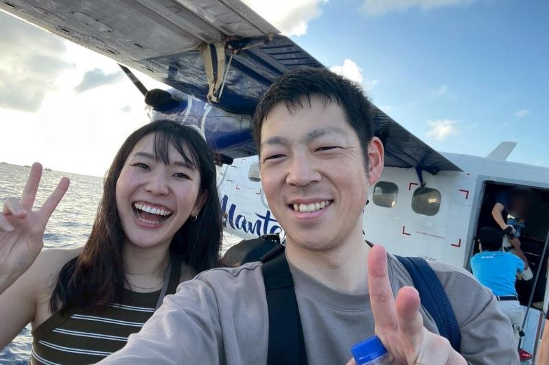 到着! これからの時間にワクワクです
