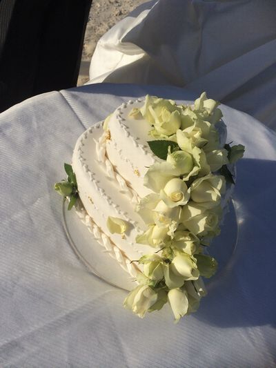 ウェディングケーキもおしゃれです