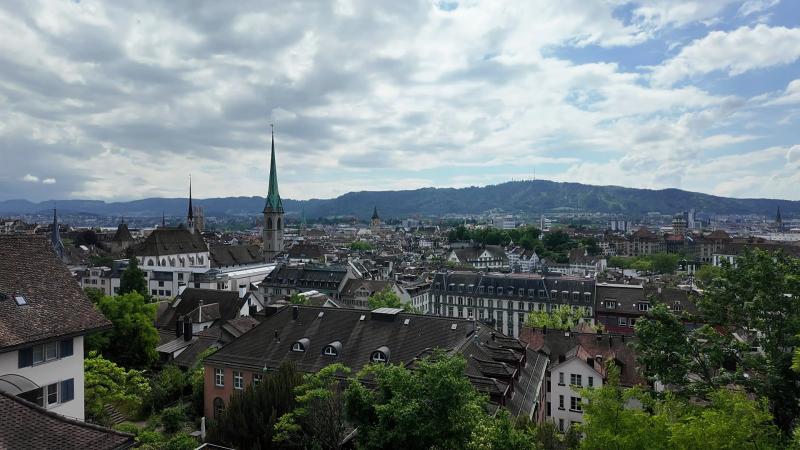 スイス連邦工科大学からの景色
