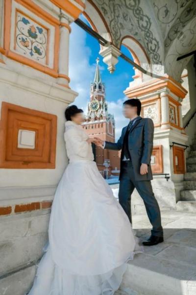 赤の広場(ちょっと奥まったところ)
