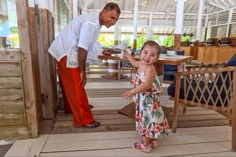 どのスタッフも笑顔で見守ってくれて、子連れでも安心して食事が楽しめました