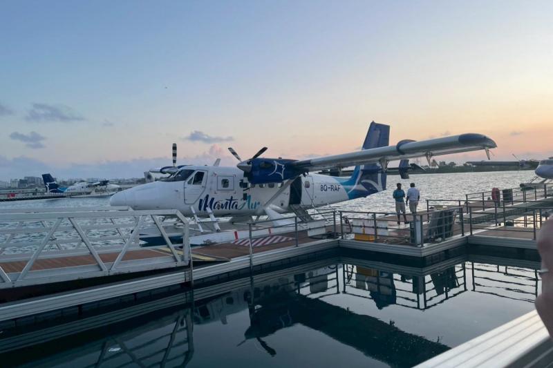 はじめての水上飛行機は、ドキドキでした!