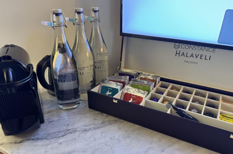 お水、コーヒー、紅茶はプランに関わらず無料です