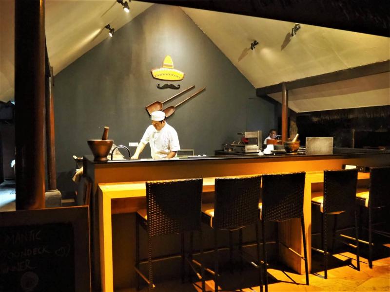 こちらのレストランではグリル料理のほか、中南米料理もお楽しみいただけます