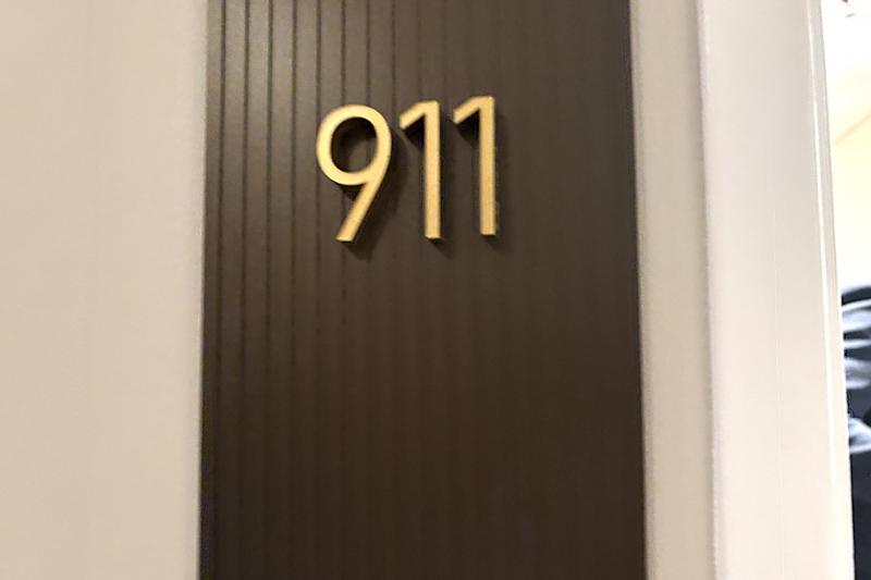 今回は「アモラ ツインルーム」を視察させていただきました。今回見学したのは、お部屋番号911です。