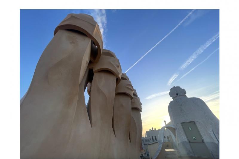 飛行機雲で、よりフォトジェニックに