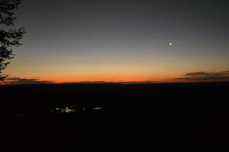 ホテルからの夜景はとてもキレイでした