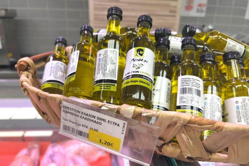 Bazaar Supermarkets(スーパー)でお土産に購入したオリーブオイル
