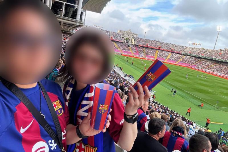 バルセロナでサッカー観戦!!