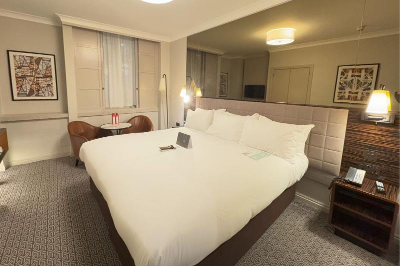 ベッドが大きくて快適!