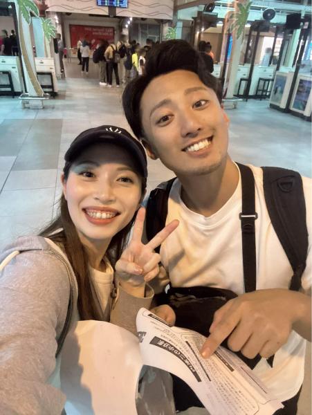 マーレ空港に到着! 現地スタッフの方もとても丁寧で親切な方で、とても安心しました