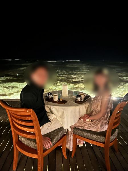 同じくザ ファルマの食事の写真です