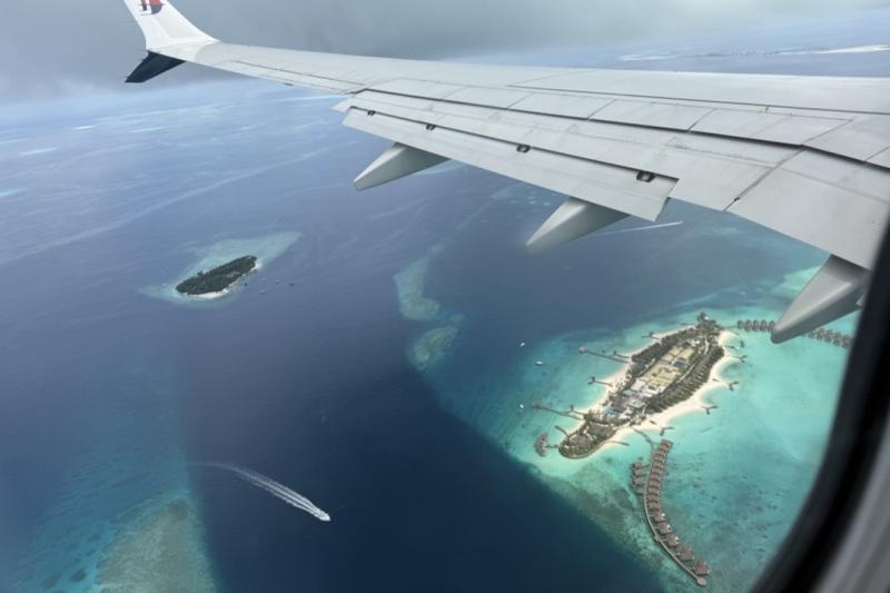 マーレ到着前からリゾート気分!