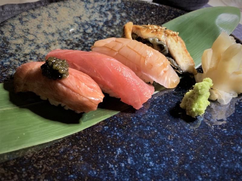 日本で食べたことのあるお寿司よりもおいしいモルディブのお寿司