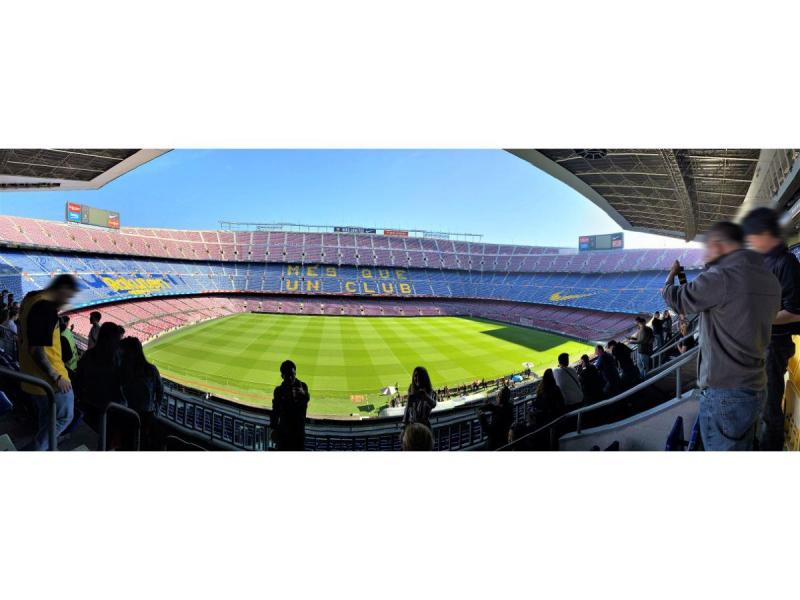 FCバルセロナの本拠地カンプ・ノウ スタジアム
