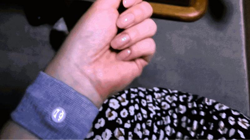 酔い止め用のリストバンドをいただきました