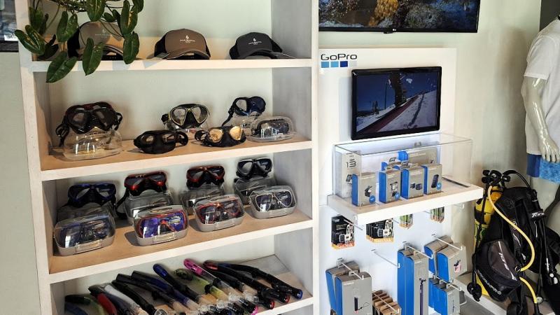 ダイビングセンターの様子