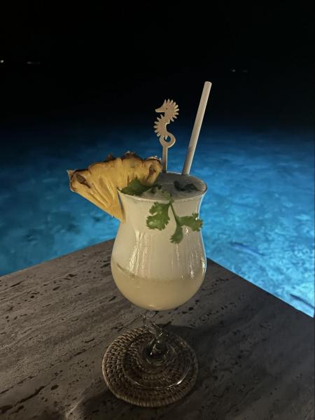 幻想的な海を見ながら乾杯♪ 