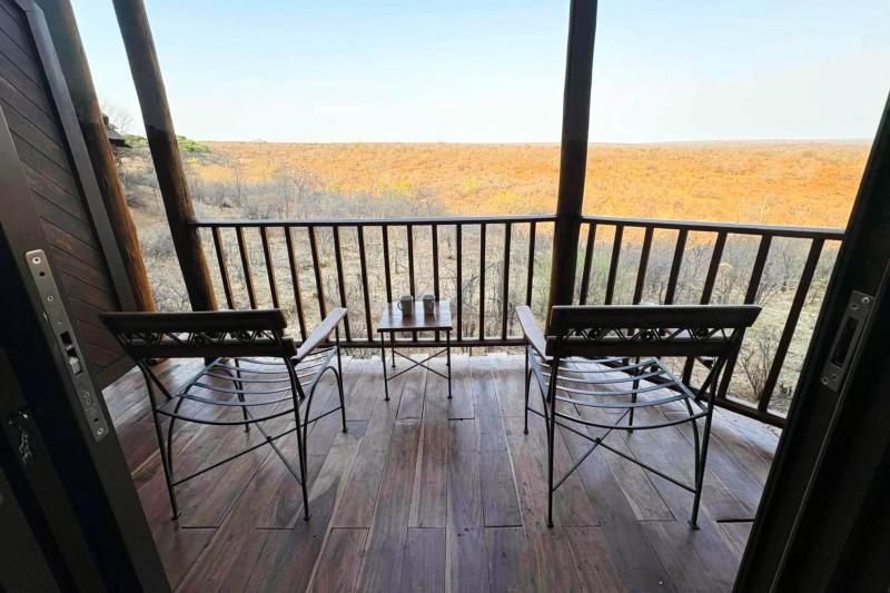 部屋からの眺めです