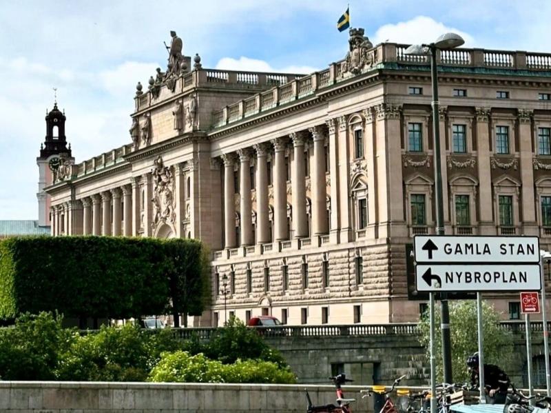 スウェーデンの議事堂（ストックホルム）