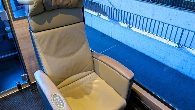 1人旅でもリラックスして使える独立したート