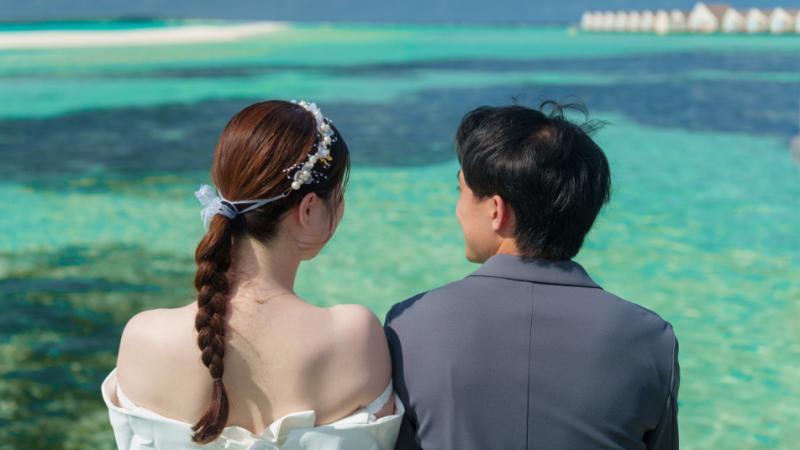 オプション追加したフォト。想像よりも素敵な写真を撮っていただきました！
