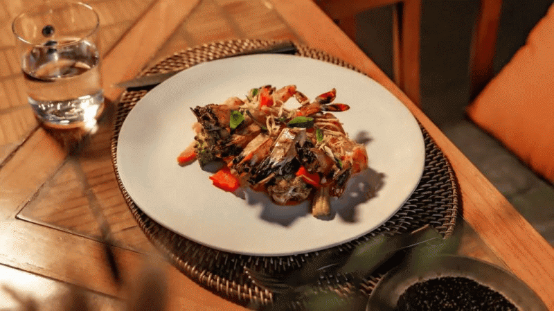 クモ（料理一例）