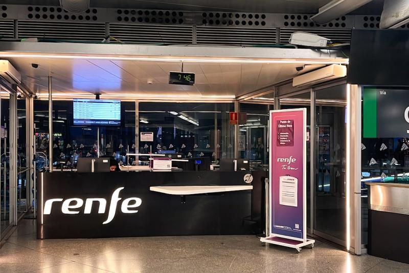 renfe（スペイン国鉄）を利用
