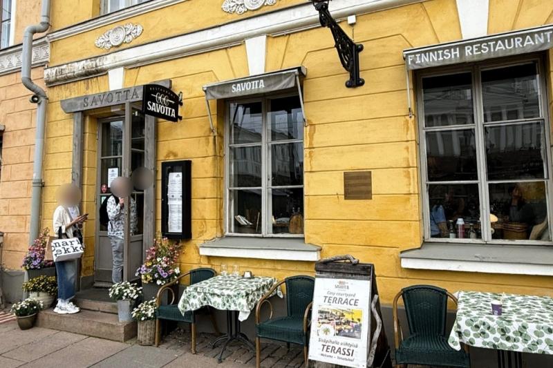 フィンランド料理がいただけるヘルシンキのレストラン「Ravintola Savotta」でディナー