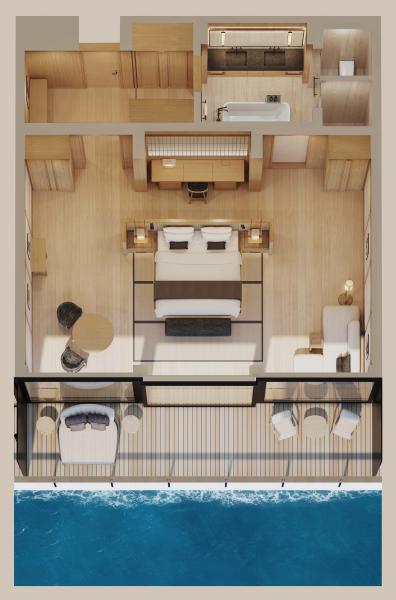 シグネチャー・スイート フロアマップ