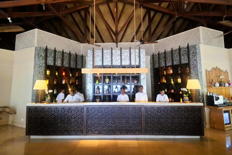 フレンドリーなレセプションスタッフ