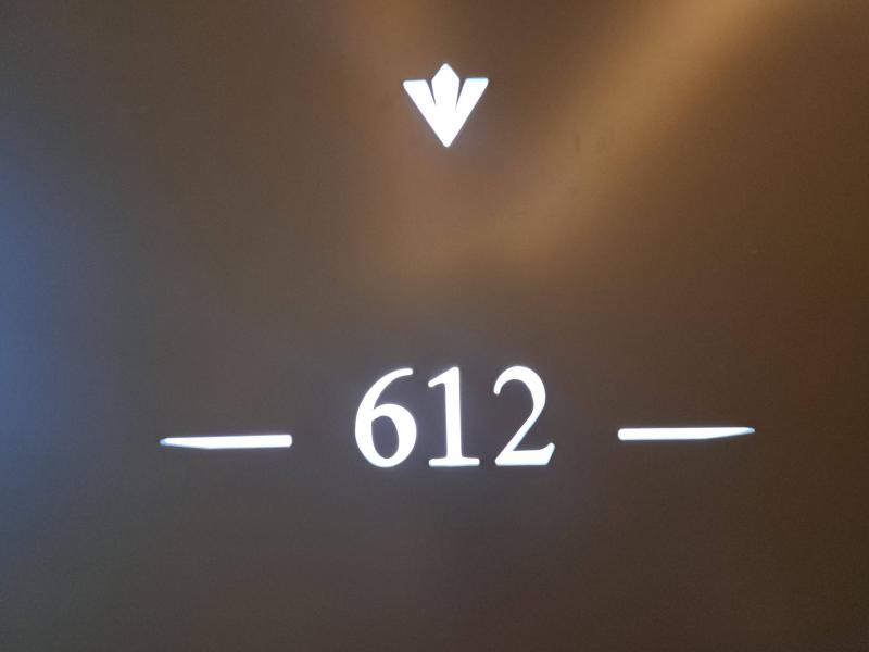 612号室を見せていただきました