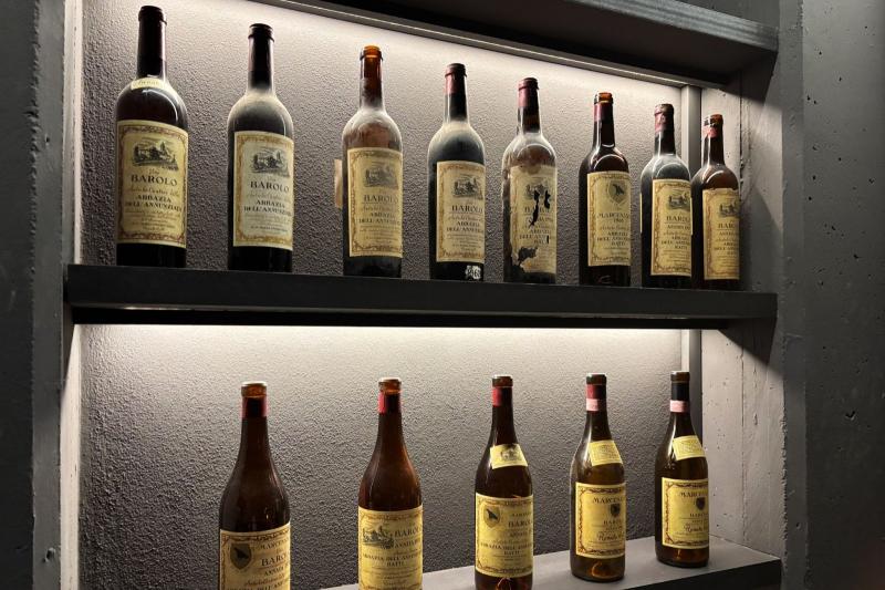 ずらりと並ぶ歴代バローロ