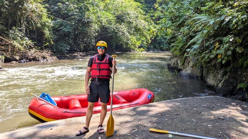 アユン川でのラフティングへLet's GO！