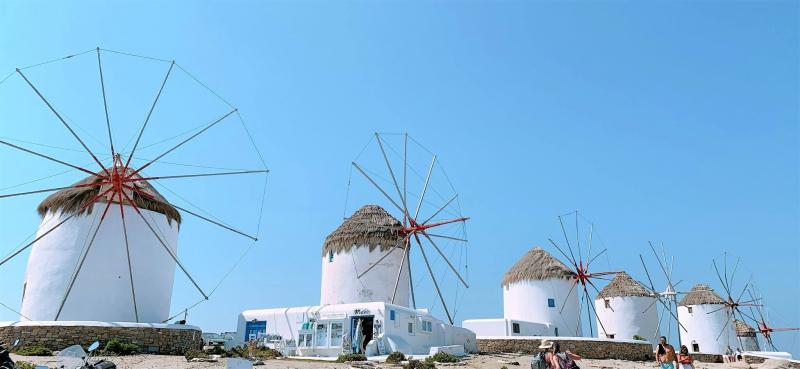 ミコノス島・カトミリの風車