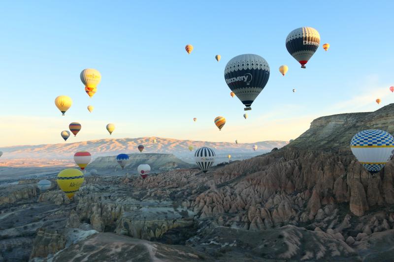 カッパドキアの気球